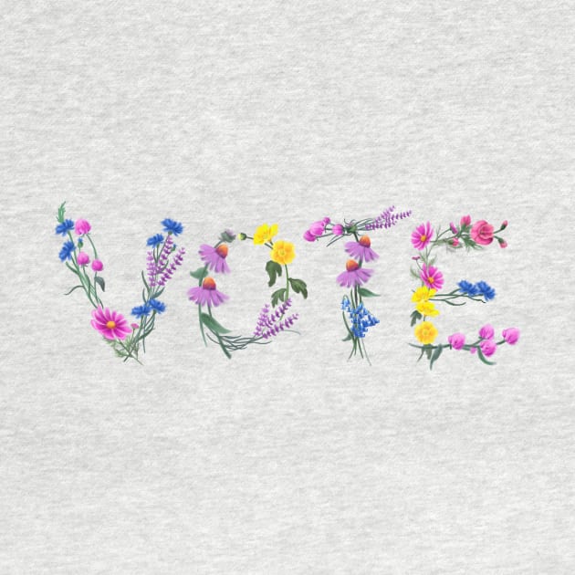 Vote (Wildflowers) by Star Sandwich